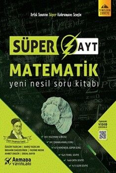 Armada Yayınları AYT Matematik Süper Soru Kitabı