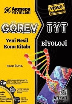 Armada Yayınları TYT Biyoloji Görev Yeni Nesil Konu Kitabı