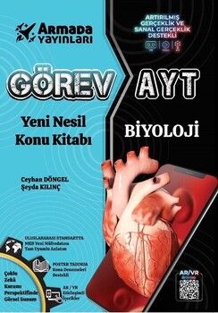 Armada Yayınları AYT Biyoloji Görev Yeni Nesil Konu Kitabı