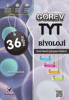 Armada Yayınları TYT Biyoloji Görev Yeni Nesil Çalışma Föyleri
