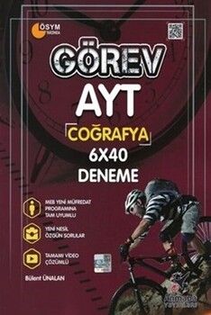 Armada Yayınları AYT Coğrafya Görev 6x40 Deneme