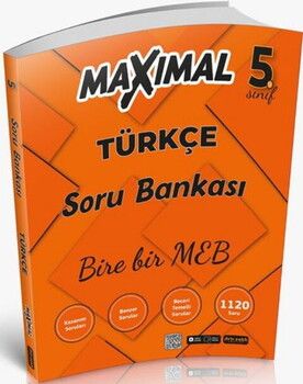 Artı Zeka Yayınları 5. Sınıf Türkçe Maximal Bire Bir MEB Soru Bankası