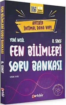 Artıbir Yayınları 8. Sınıf Artı Bir İhtimal Daha Var Fen Bilimleri Soru Bankası