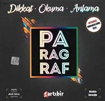 Artıbir Yayınları Dikkat Okuma Anlama Paragraf