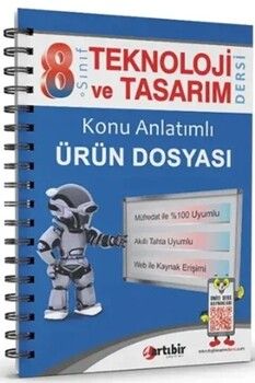 Artıbir Yayınları 8. Sınıf Teknoloji ve Tasarım Defteri