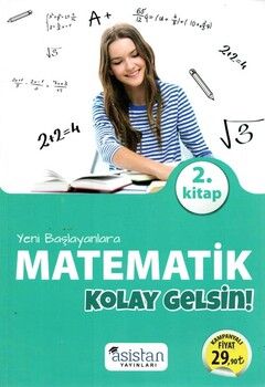 Asistan Yayınları Yeni Başlayanlara Matematik 2.Kitap
