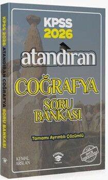Atandıran Yayıncılık 2026 KPSS Coğrafya Soru Bankası