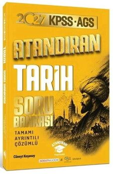 Atandıran Yayıncılık 2027 KPSS MEB AGS Tarih Soru Bankası