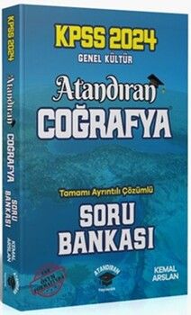 Atandıran Yayınları KPSS Coğrafya Atandıran Soru Bankası