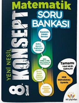 Atc Yayınları 8. Sınıf Matematik Yeni Nesil Konsept Soru Bankası
