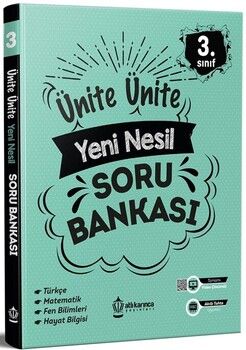 Atlı Karınca Yayınları 3. Sınıf Ünite Ünite Yeni Nesil Soru Bankası