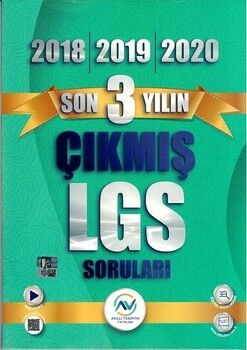 Av Akıllı Versiyon Yayınları LGS Son 3 Yılın Çıkmış Soruları