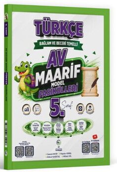 Av Yayınları 5. Sınıf Türkçe Maarif Model Fasikülleri