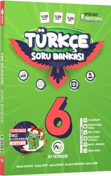 Av Yayınları 6. Sınıf Türkçe Soru Bankası
