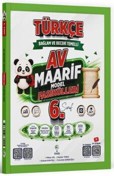 Av Yayınları 6. Sınıf Türkçe Maarif Model Fasikülleri