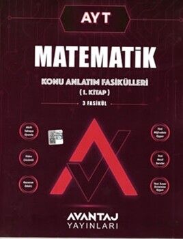 Avantaj Yayınları AYT Matematik Konu Anlatım Fasikülleri 1. Kitap
