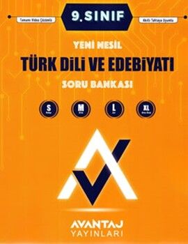 Avantaj Yayınları 9. Sınıf Türk Dili ve Edebiyatı Soru Bankası