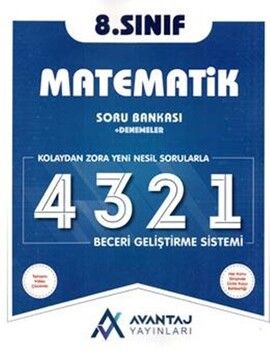 Avantaj Yayınları 8. Sınıf Matematik Soru Bankası ve Deneme