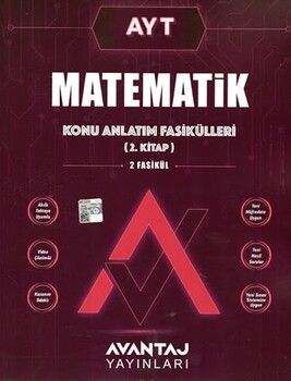Avantaj Yayınları AYT Matematik Konu Anlatım Fasikülleri 2.Kitap