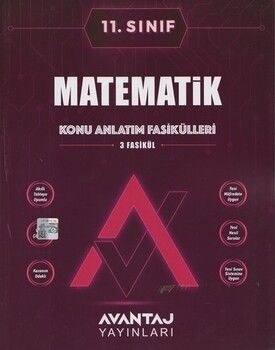 Avantaj Yayınları 11. Sınıf Matematik Konu Anlatım Fasikülleri