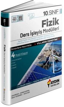 Aydın Yayınları 10. Sınıf Fizik Ders İşleyiş Modülleri