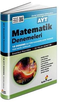 Aydın Yayınları AYT Matematik 10 Deneme