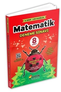 Aydın Yayınları LGS Matematik 8 Deneme