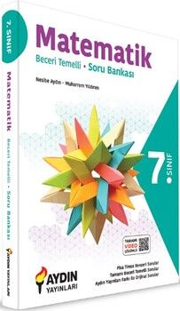 Aydın Yayınları 7. Sınıf Matematik Beceri Temelli Soru Bankası