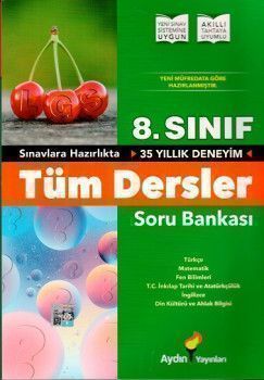 Aydın Yayınları 8. Sınıf Tüm Dersler Soru Bankası
