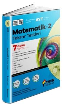 Aydın Yayınları AYT Matematik 2 Tekrar Testleri
