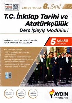 Aydın Yayınları 8. Sınıf İnkılap Tarihi ve Atatürkçülük Ders İşleyiş Modülleri
