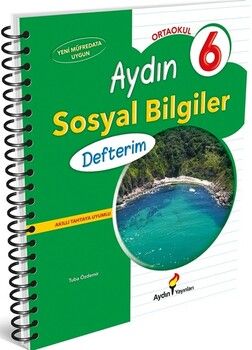 Aydın Yayınları 6. Sınıf Sosyal Bilgiler Defterim