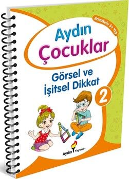 Aydın Yayınları Aydın Çocuklar Görsel ve İşitsel Dikkat 2 Anaokulu 5 Yaş
