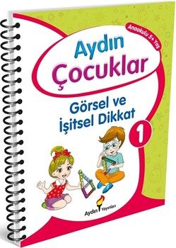 Aydın Yayınları Aydın Çocuklar Görsel ve İşitsel Dikkat 1 Anaokulu 5 Yaş