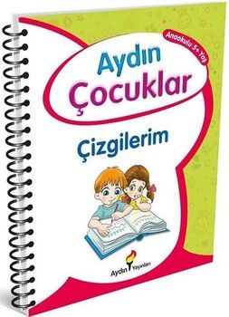 Aydın Yayınları Anaokulu 5 Yaş Çocuklar İçin Çizgilerim