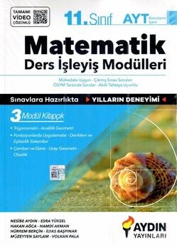 Aydın Yayınları 11. Sınıf Matematik Ders İşleyiş Modülleri