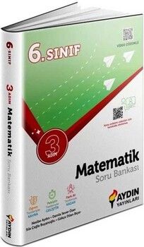 Aydın Yayınları 6. Sınıf Matematik Üç Adım Soru Bankası