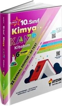 Aydın Yayınları 10. Sınıf Kimya Kamp Kitabım