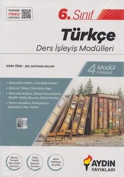Aydın Yayınları 6. Sınıf Türkçe Ders İşleyiş Modülleri