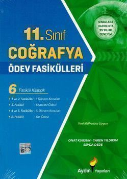 Aydın Yayınları 11. Sınıf Coğrafya Ödev Fasikülleri