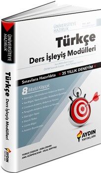 Aydın Yayınları TYT Türkçe Üniversiteye Hazırlık Ders İşleyiş Modülleri