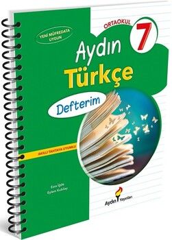 Aydın Yayınları 7. Sınıf Türkçe Defterim