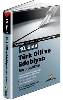 Aydın Yayınları 10. Sınıf Türk Dili ve Edebiyatı Soru Bankası