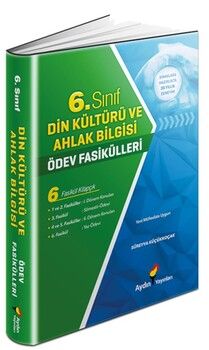 Aydın Yayınları 6. Sınıf Din Kültürü ve Ahlak Bilgisi Ödev Fasikülleri
