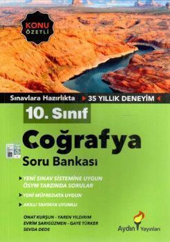  Aydın Yayınları 10. Sınıf Coğrafya Soru Bankası