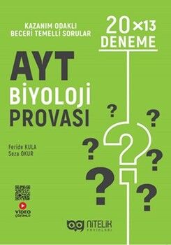 Ayt Biyoloji Provası 20 X 13 Deneme *Yeni*