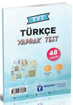 Başarıyorum Yayınları TYT Türkçe Yaprak Test