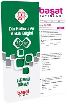 Başat Yayınları TYT AYT Din Kültürü ve Ahlak Bilgisi Yaprak Test