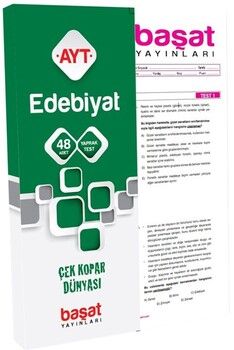 Başat Yayınları AYT Edebiyat Yaprak Test