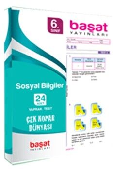 Başat Yayınları 6. Sınıf Sosyal Bilgiler Yaprak Test